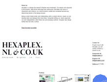 Tablet Screenshot of hexaplex.nl